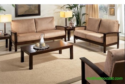 ghế sofa gỗ tự nhiên ms 223